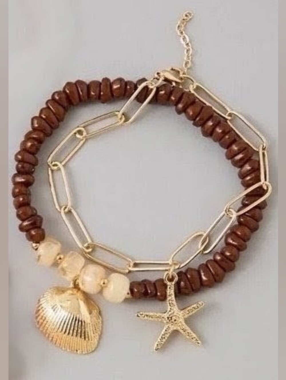 🪷NWOT American Eagle AE Charm Bracelet Set (2)🌙